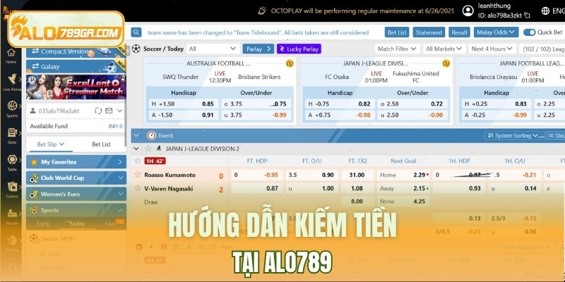 Hướng dẫn tham gia kiếm tiền tại ALO789